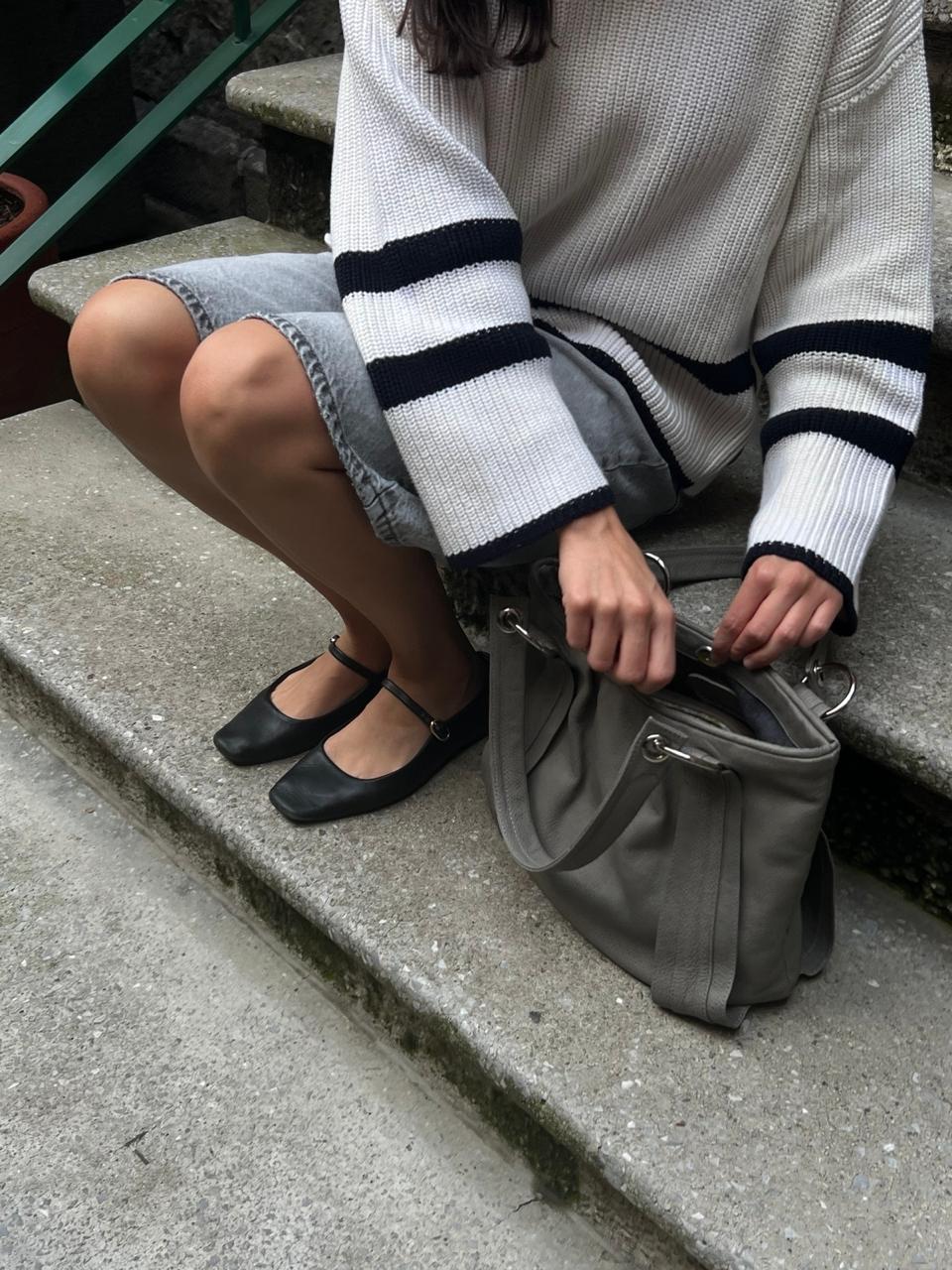 GREY LISBOA BAG