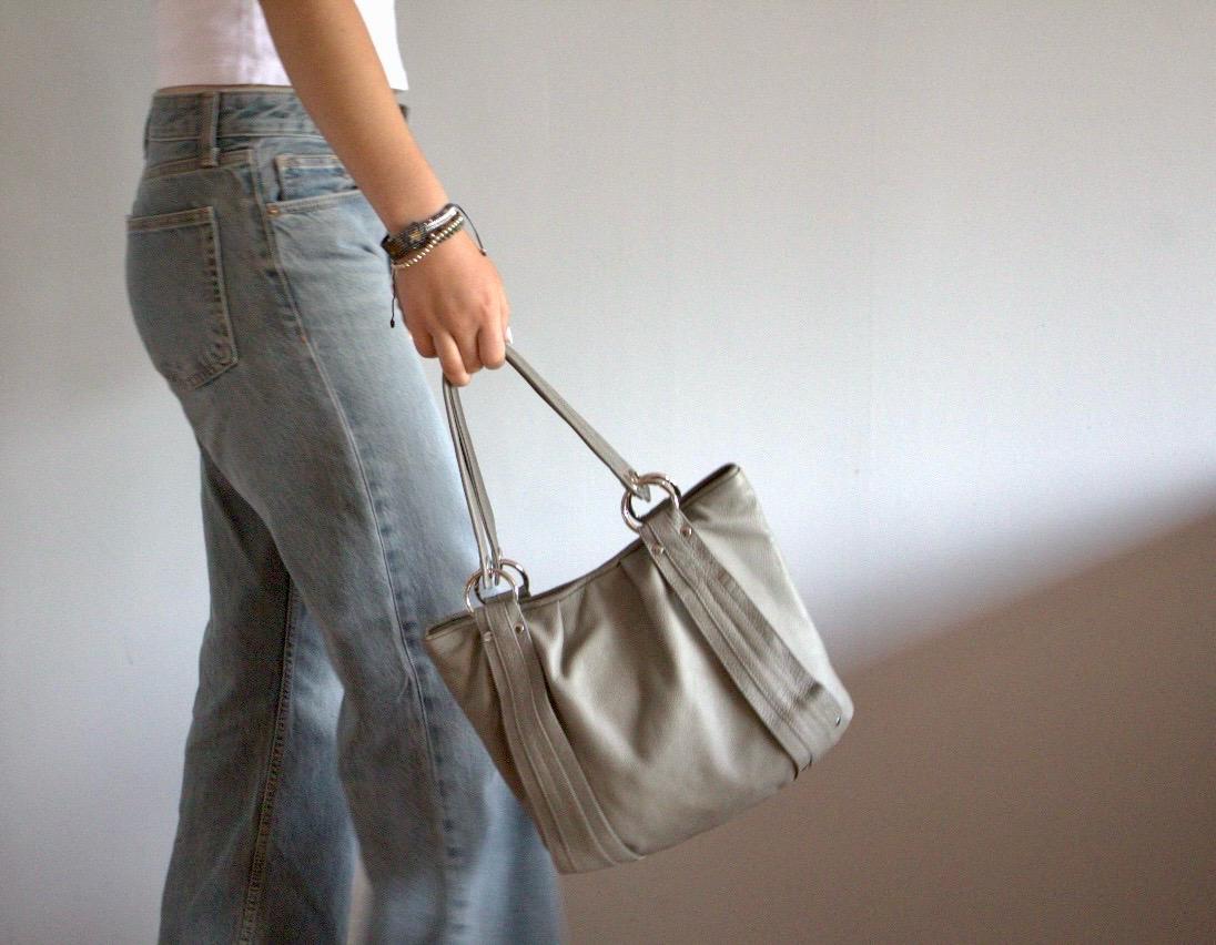 GREY LISBOA BAG